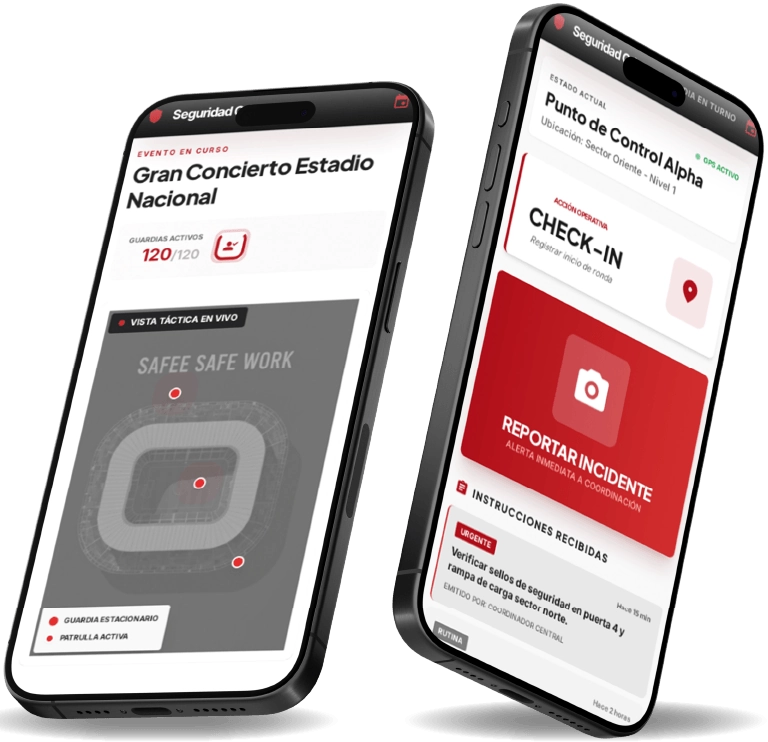 Sistema de seguridad para eventos y control de aforo